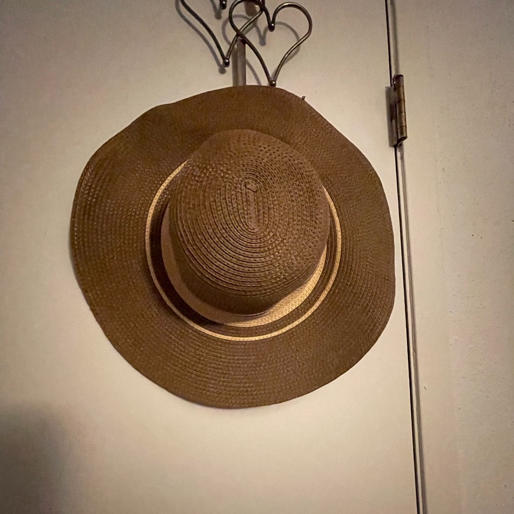 Summer floppy straw hat